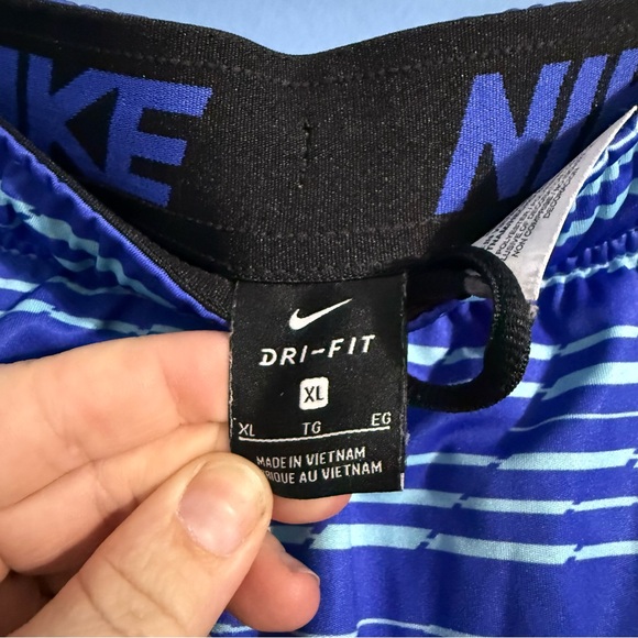 Nike Men's Dri-Fit Predator Blue Training Shorts XL - Picture 5 of 8